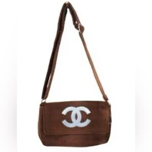 CHANEL Brown Crossbody Shoulder Bag NWT GWP